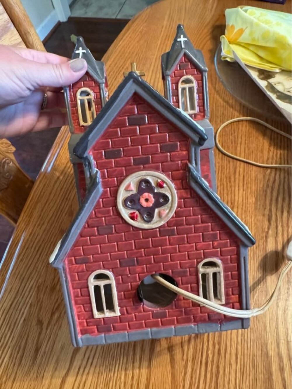 vintage Department 56 "St. James Church" from The Original Snow Village collecti - Picture 2 of 5